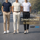 Oferta Limitada: 3 Pantalones Slim Fit Masculinos Premium · Paga 1, Llévate 3