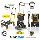 Plataforma con Ruedas 2 en 1 para Cargas – Resistente y Compacta