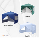 Gazebo 3x3M de Lona Plegável – Uso Externo e Versátil