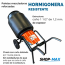 Hormigonera Profesional TurboMix 155 LITROS 1HP + Carretilla Reforzada 70L