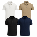 Oferta Limitada: 4 Camisas Polo Masculinas de Seda Gelada Premium Paga 1, Llévate 4