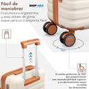 JUEGO DE EQUIPAJE DE MANO EN POLICARBONATO CON RUEDAS GIRATORIAS 360° – MALETA 20”, MOCHILA DE VIAJE Y NECESER CON CERRADURA TSA