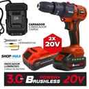 Multifunción 5 en 1 Inalámbrico con 3 Baterías – Potencia, Versatilidad y Máxima Autonomía