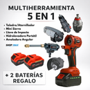 Multifunción 5 en 1 Inalámbrico con 3 Baterías – Potencia, Versatilidad y Máxima Autonomía