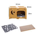 Cama Rascador Cuadrado para Gatos🏠 -STK-1227