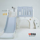 Parque infantil Baby Mini Mundo Gris con 2 Torres y Tobogán