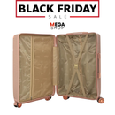 Kit Completo con 4 Tamaños | Acabado Cromado, Candado Integrado y Ruedas Dobles