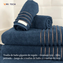 Kit Completo Cama MATRIMONIAL – 10 Piezas Porcelana + Juego de Toallas Essence - Promoción Anticipada